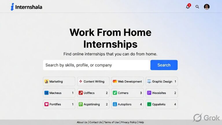 Internshala Work From Home Internships 2026 - The Internship